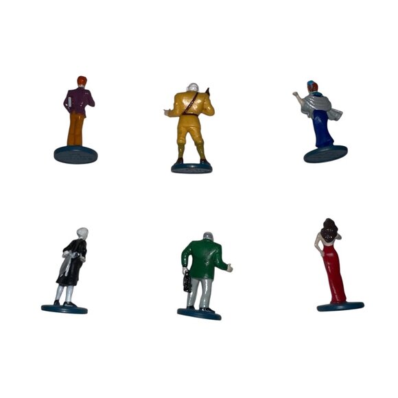 Vintage 2002 Clue Collectible Suspect Tokens Replacement Parts Parker Brothers - Picture 5 of 5